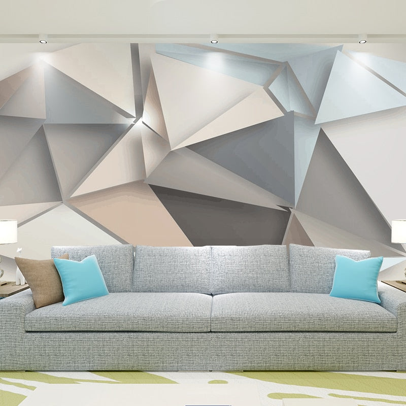 Wallpaper - Abstract Art Wall Mural Geometric Wall Covering