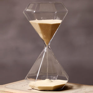 Hour Glass - 30 Minutes Timer Glass Golden Hourglass