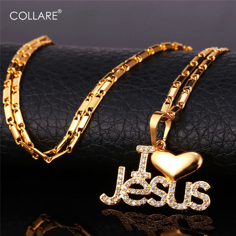 Necklace - Jesus Piece Heart