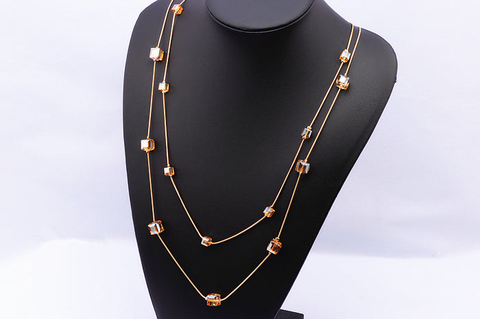 Necklace - Europe Fashion Crystal Jewelry Accessories