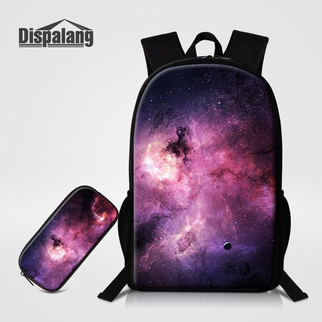 2pcs/set Musical Note Print Backpacks-Just4uCollectible