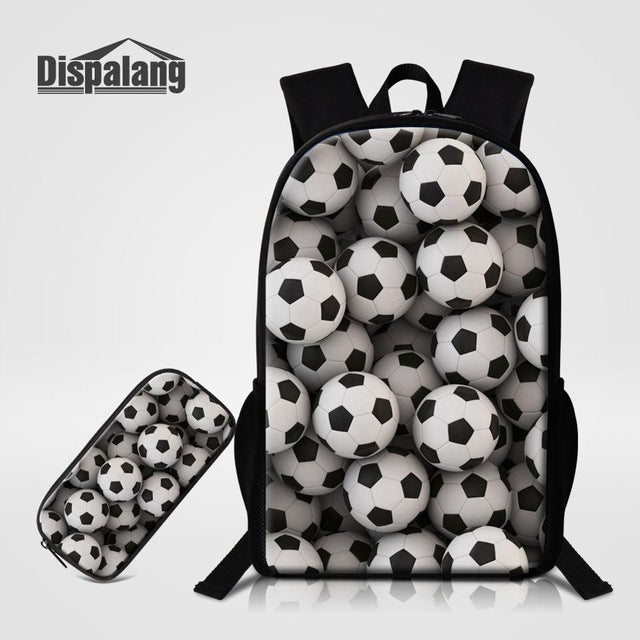 2pcs/set Musical Note Print Backpacks-Just4uCollectible