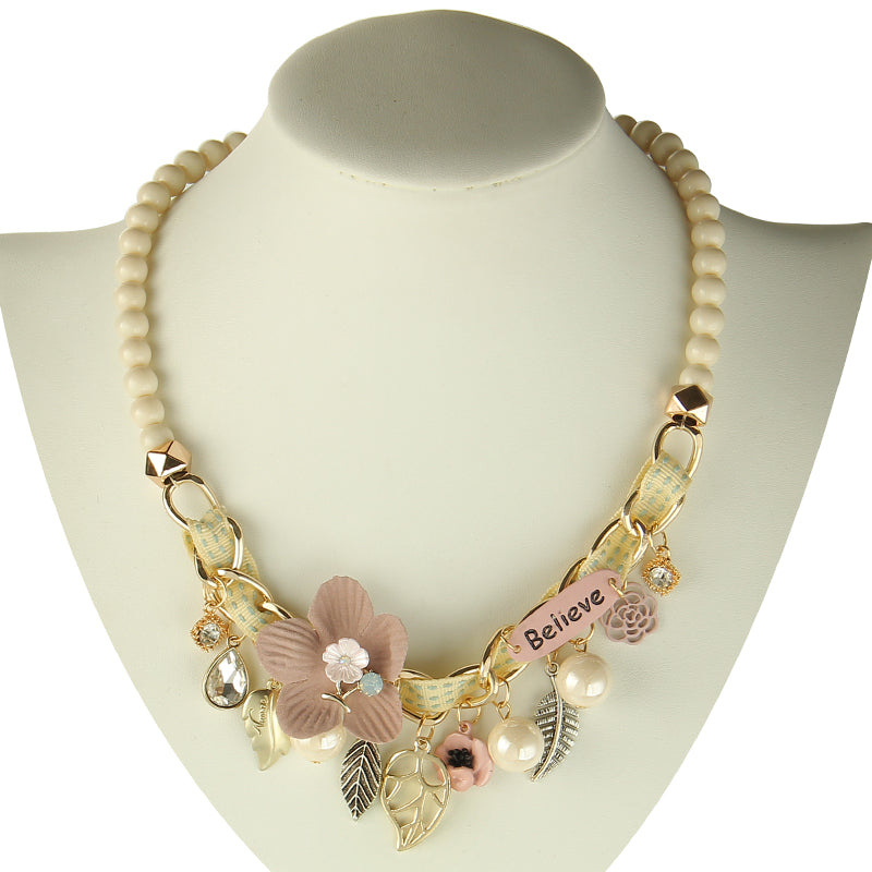 Necklace - Fashion Necklace Collar Flower Necklaces & Pendants