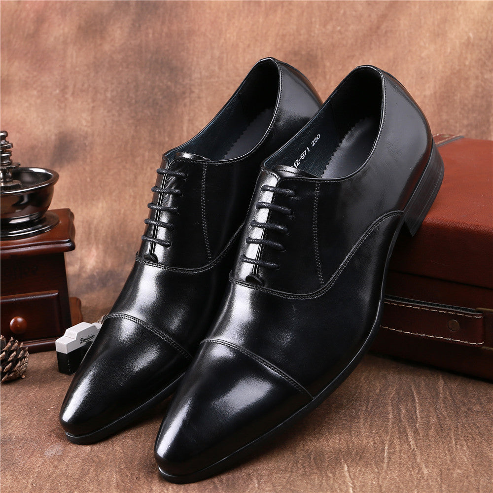 Fashion Black / Brown Tan Shoes