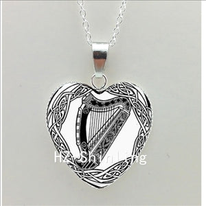 Necklace - New Grand Piano Heart Necklace