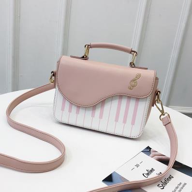 Cute Piano Pattern Fashion Purse