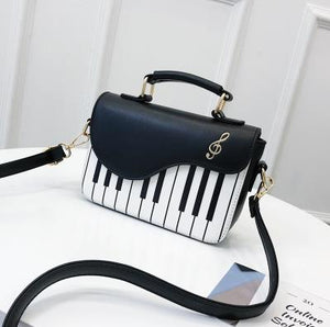 Cute Piano Pattern Fashion Purse