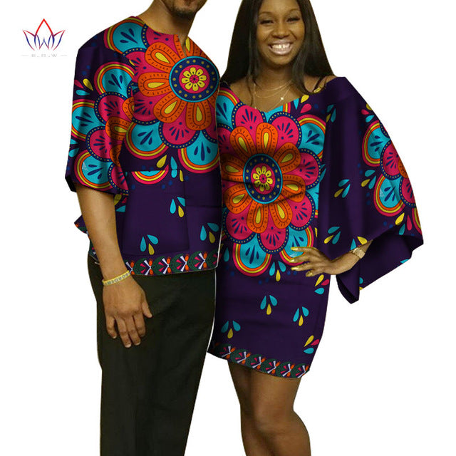 Dashiki Couples Clothes