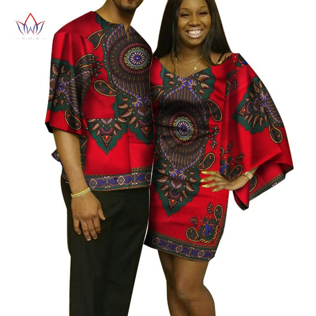 Dashiki Couples Clothes