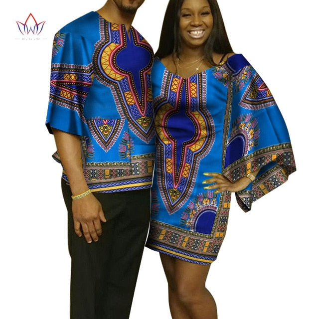 Dashiki Couples Clothes