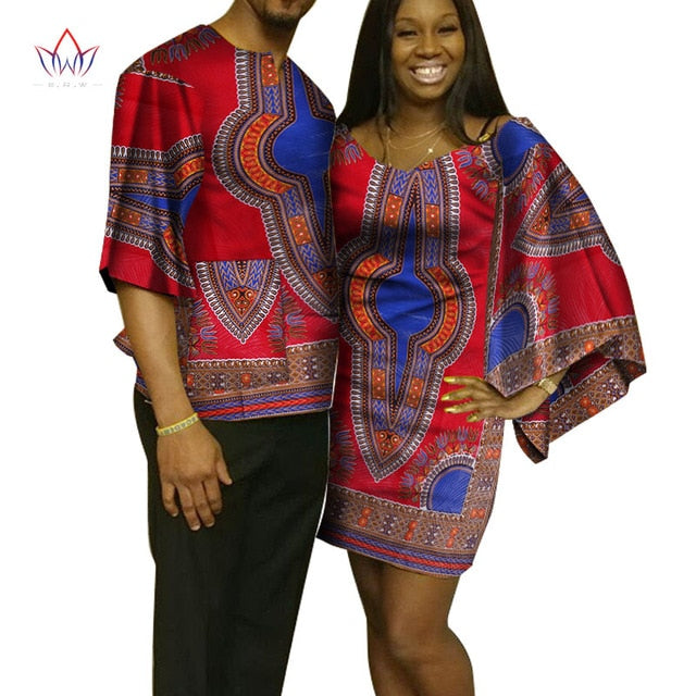 Dashiki Couples Clothes