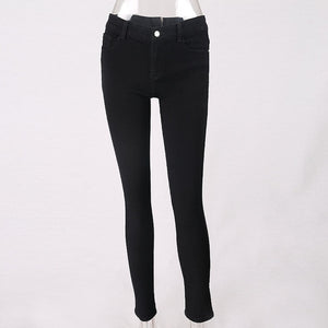 Jean - New Back Zipper Long Jeans Women