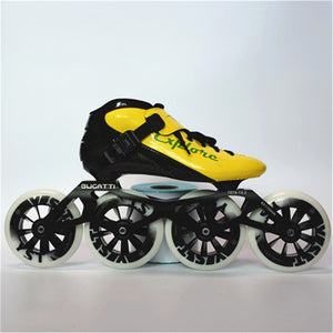 Carbon Fiberglass Inline Speed Skates