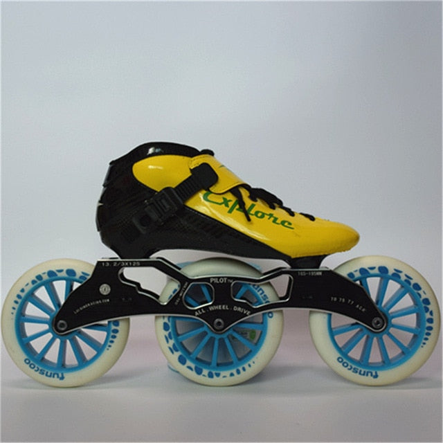 Carbon Fiberglass Inline Speed Skates