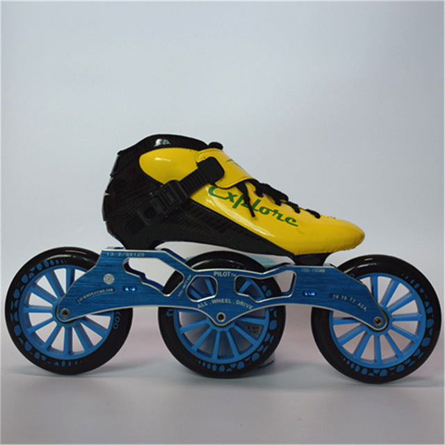 Carbon Fiberglass Inline Speed Skates