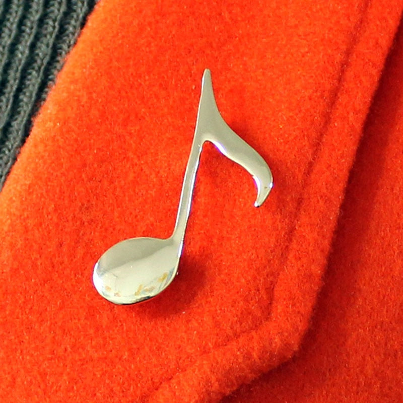 Pin -  Music Pin  Note Collar Pin