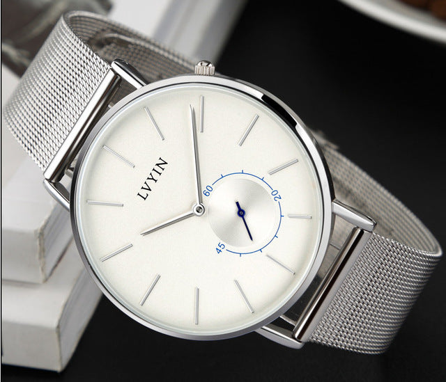 Watch - Men's Thin Quartz Wristwatches