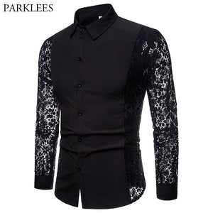 Black or White Lace Shirt