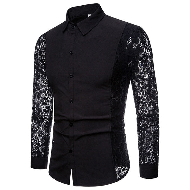 Black or White Lace Shirt