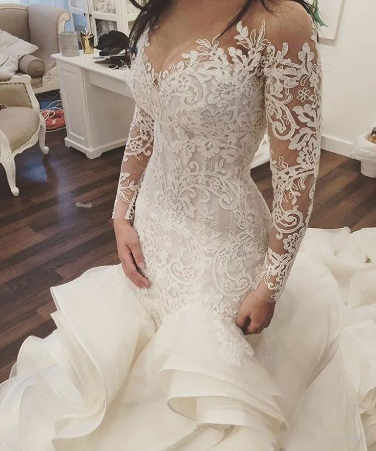 Lace Mermaid Wedding Dress