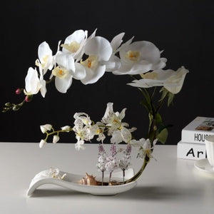 Butterfly Orchid Artificial Flowers Set