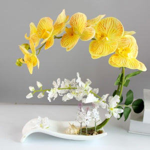 Butterfly Orchid Artificial Flowers Set