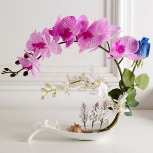 Butterfly Orchid Artificial Flowers Set