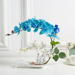 Butterfly Orchid Artificial Flowers Set