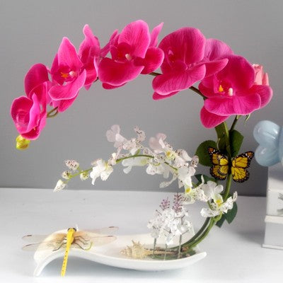 Butterfly Orchid Artificial Flowers Set