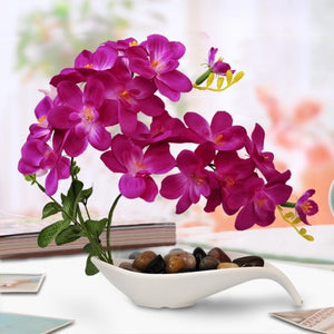 Butterfly Orchid Artificial Flowers Set