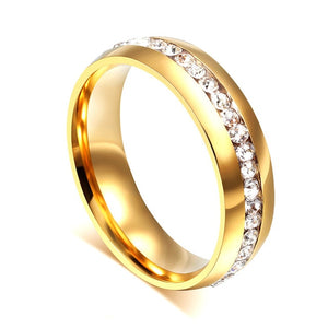 Ring - Personalized Gold-Color Wedding Bands