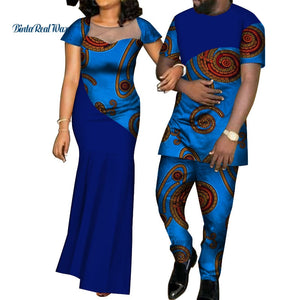 African Dresses for Women and Shirt/ Pant for Men