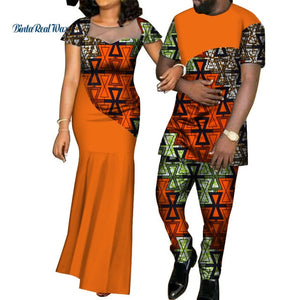 African Dresses for Women and Shirt/ Pant for Men