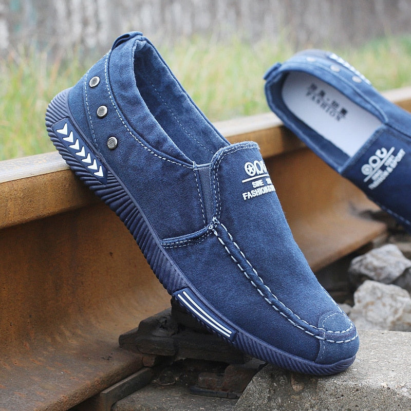 Shoes - Fashion Denim Men Canvas Shoes