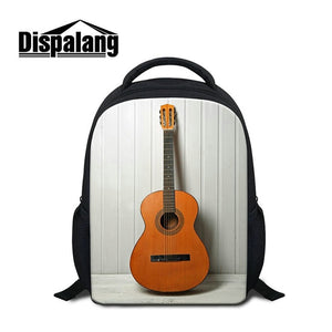 Violin Printed Kids School Bags Music