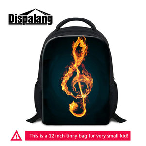 Violin Printed Kids School Bags Music