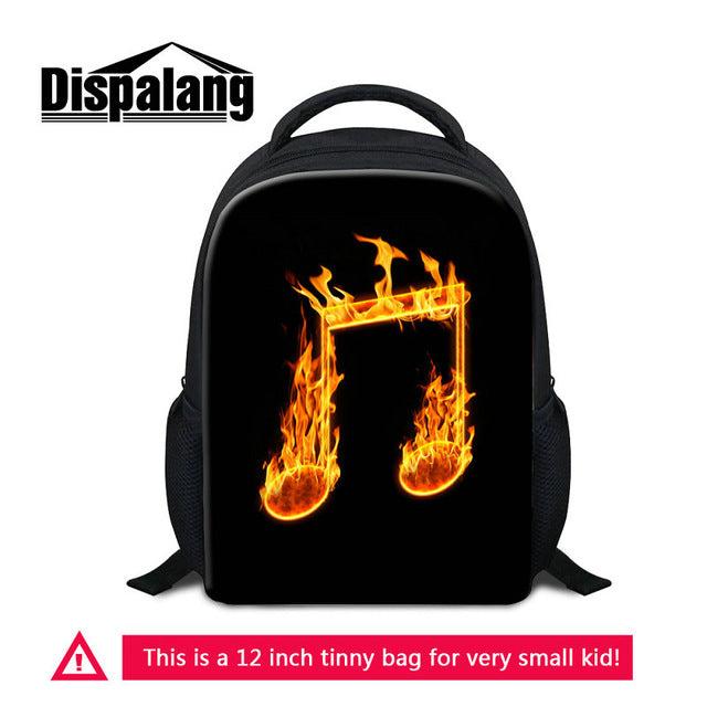 Violin Printed Kids School Bags Music