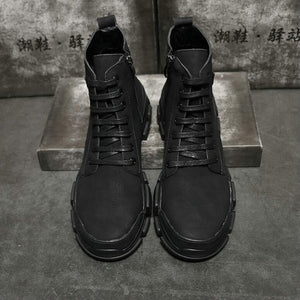 Men Ankle Boots Vintage