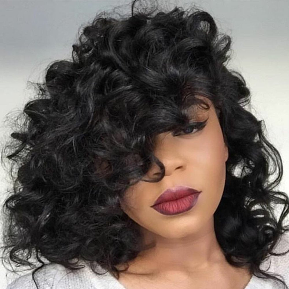 Wig - Peruvian Loose Wave Curly Wig