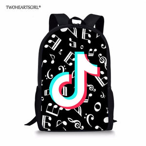 Two Hearts Girl School Bags