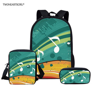 Two Hearts Girl School Bags