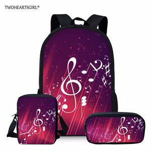 Two Hearts Girl School Bags