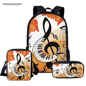 Two Hearts Girl School Bags