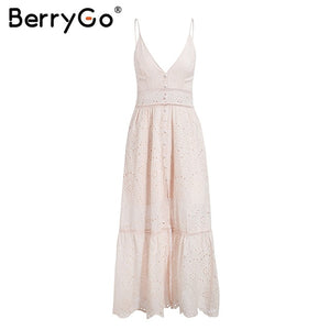 White pearls women summer dress