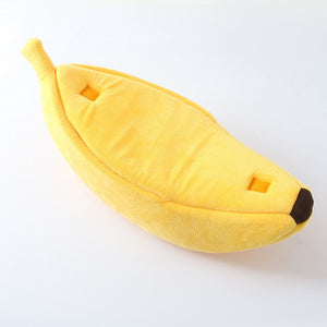 Cat Bed - Pet Cat Banana Bed Dog House (Pets not for Sale)