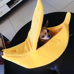 Cat Bed - Pet Cat Banana Bed Dog House (Pets not for Sale)