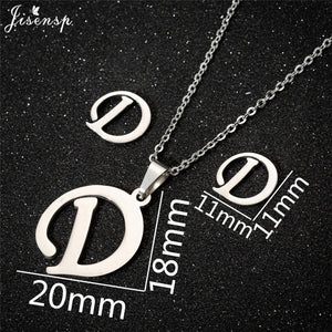 Necklace - Letter Pendant Personalized A-Z