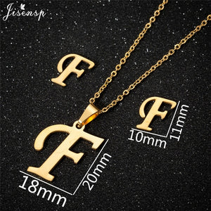 Necklace - Letter Pendant Personalized A-Z