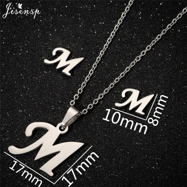 Necklace - Letter Pendant Personalized A-Z