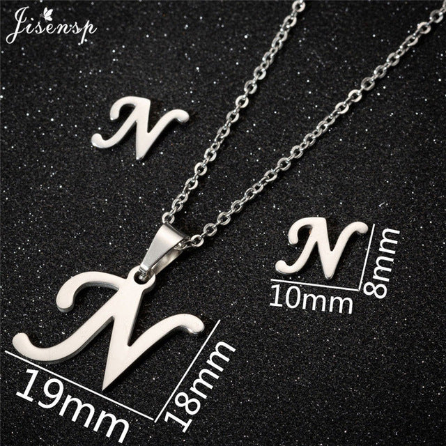 Necklace - Letter Pendant Personalized A-Z